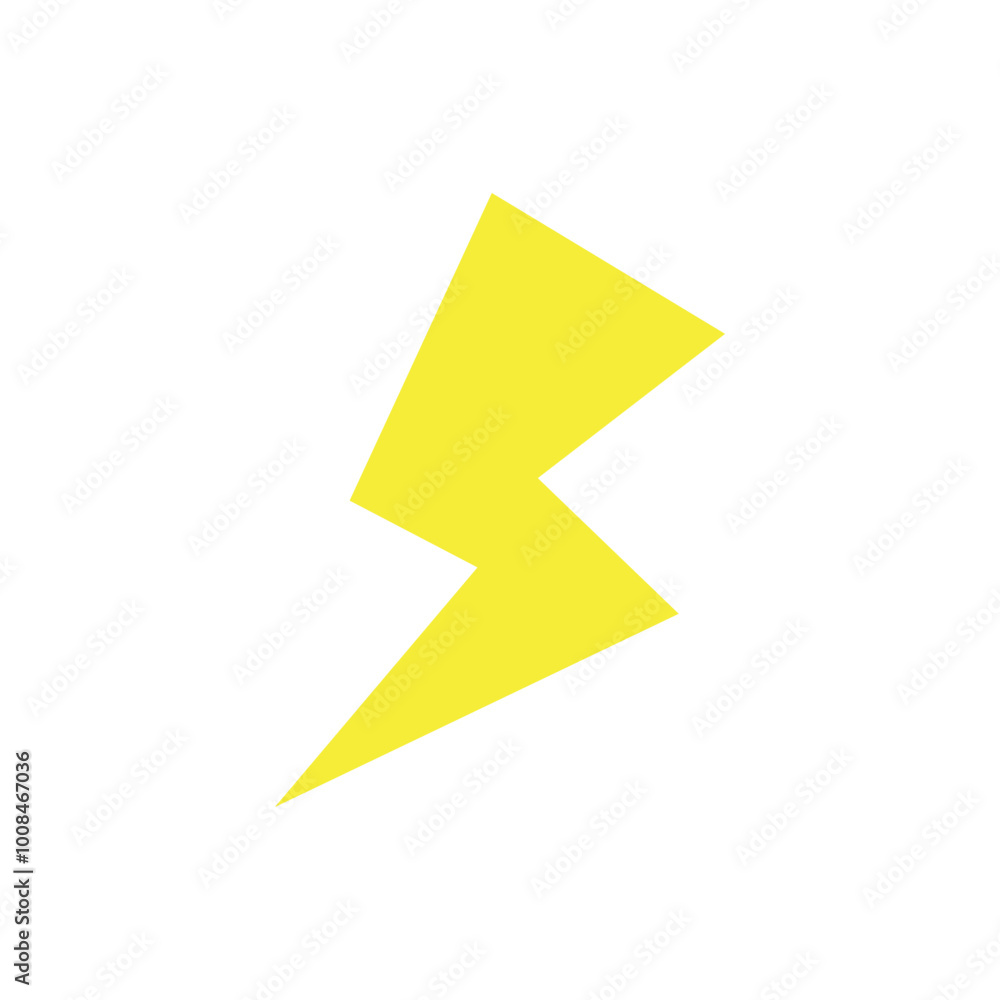 Lightning icon. Power energy symbol. Flat design style eps 10. Green energy sign. Bright colored simple icon illustration. Electrical symbol graphic design element Lightning icon. Power energy symbol. Flat design style eps 10. Green energy sign. Bright colored simple icon illustration. Electrical symbol graphic design element