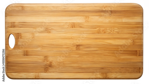 wooden cutting board isolated on empty background, cut png