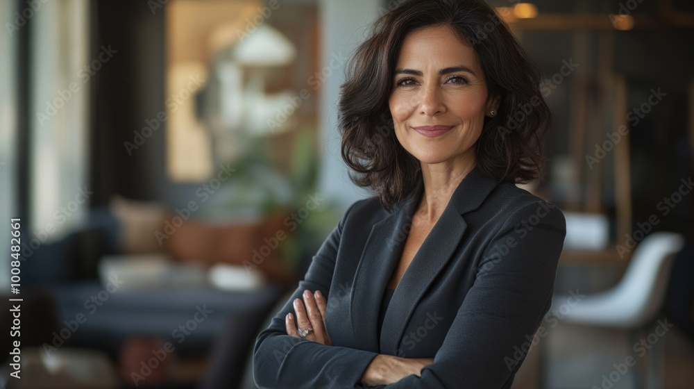 Obraz premium Confident Businesswoman Portrait