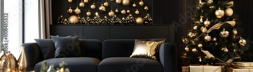 Sleek Modern Living Room wi...
