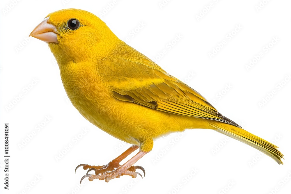 Charming Yellow Bird Vivid Representation Charming Yellow Bird Vivid Representation