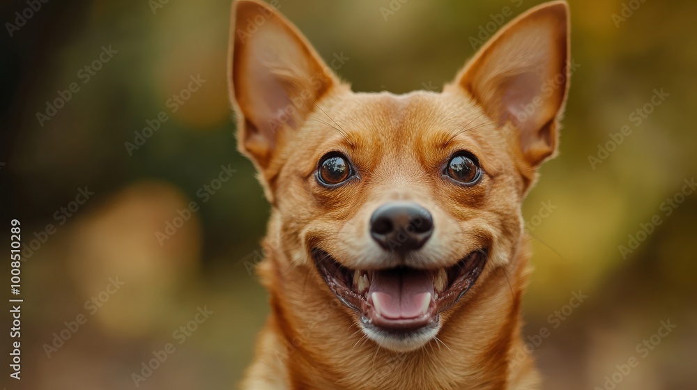 The joy on the dog's face radiates as it smiles bright under the warm sunlight. Its playful demeanor reflects pure happiness, making the moment truly delightful The joy on the dog's face radiates as it smiles bright under the warm sunlight. Its playful demeanor reflects pure happiness, making the moment truly delightful