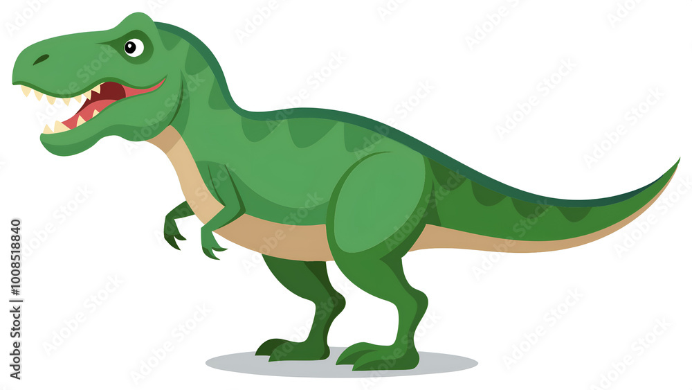 Naklejka premium tyrannosaurus rex dinosaur vector