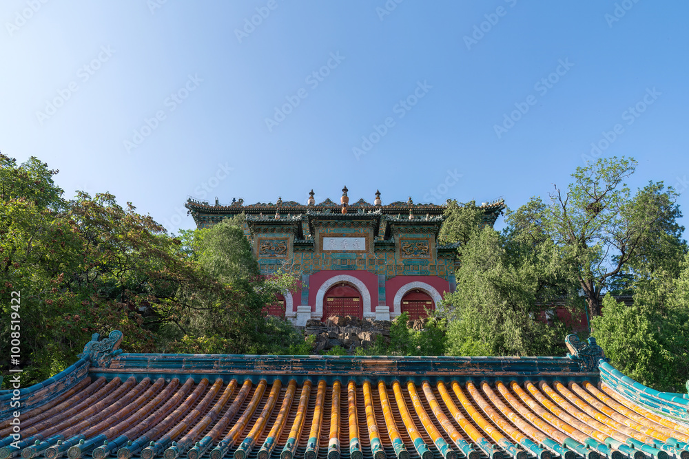 Obraz premium Scenery of the Summer Palace in Beijing, China