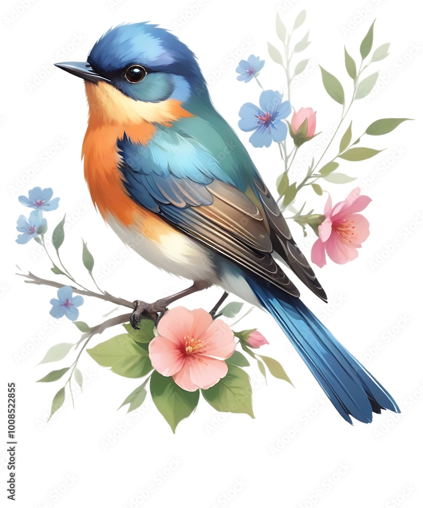 Flower Animal Clipart Vector Illustration Flower Animal Clipart Vector Illustration