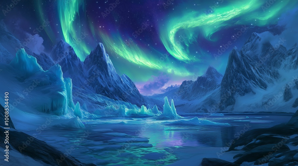 Stunning and dramatic landscape Stunning and dramatic landscape