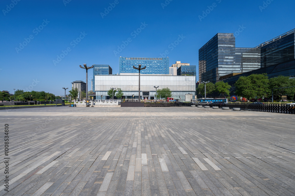 Fototapeta premium Empty spaces in the city