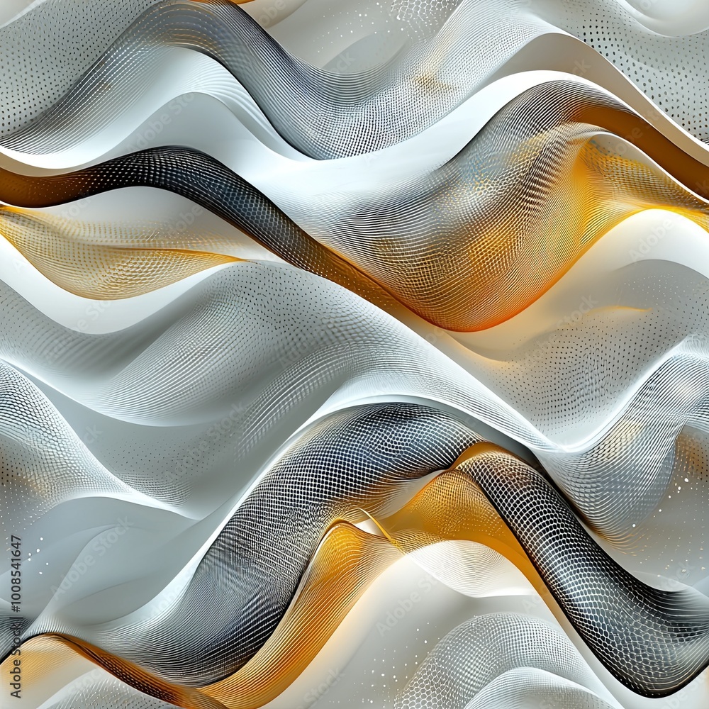Soft Flowing Wave Patterns with Subtle Gradients Soft Flowing Wave Patterns with Subtle Gradients