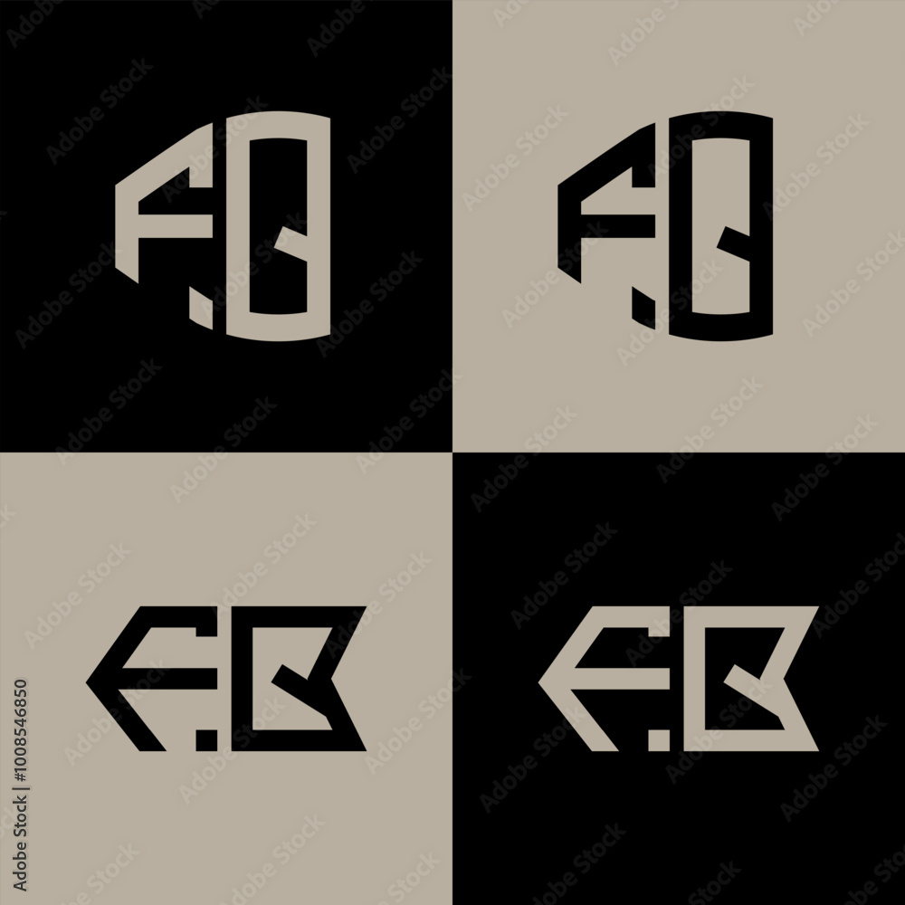 FQ polygon, circle, hexagon, flat and simple letter logo set in one artboard. FQ minimalist and classic logo. FQ polygon, circle, hexagon, flat and simple letter logo set in one artboard. FQ minimalist and classic logo.