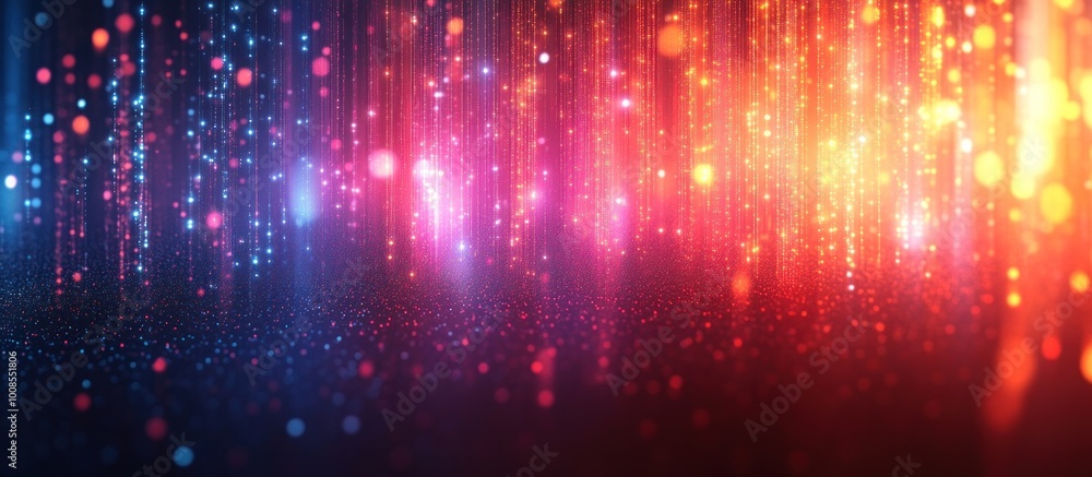 Abstract Glow - Red and Blue Lights Abstract Glow - Red and Blue Lights