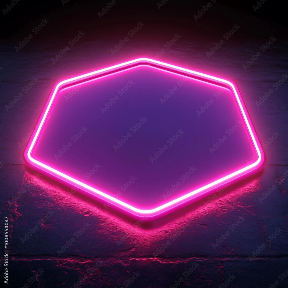 3D Neon Lights Icon: Bright and Colorful Illumination Illustration Logo 3D Neon Lights Icon: Bright and Colorful Illumination Illustration Logo