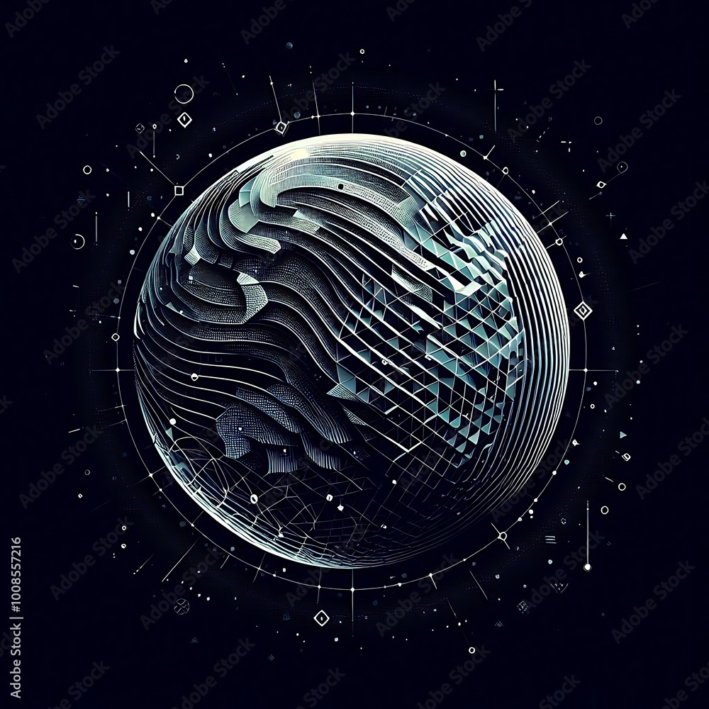 Detailed Planet Icon Detailed Planet Icon