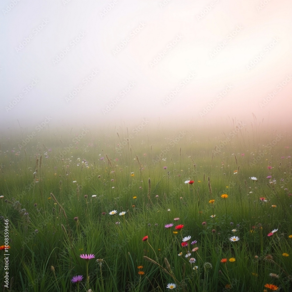 Fototapeta premium fog in nature
