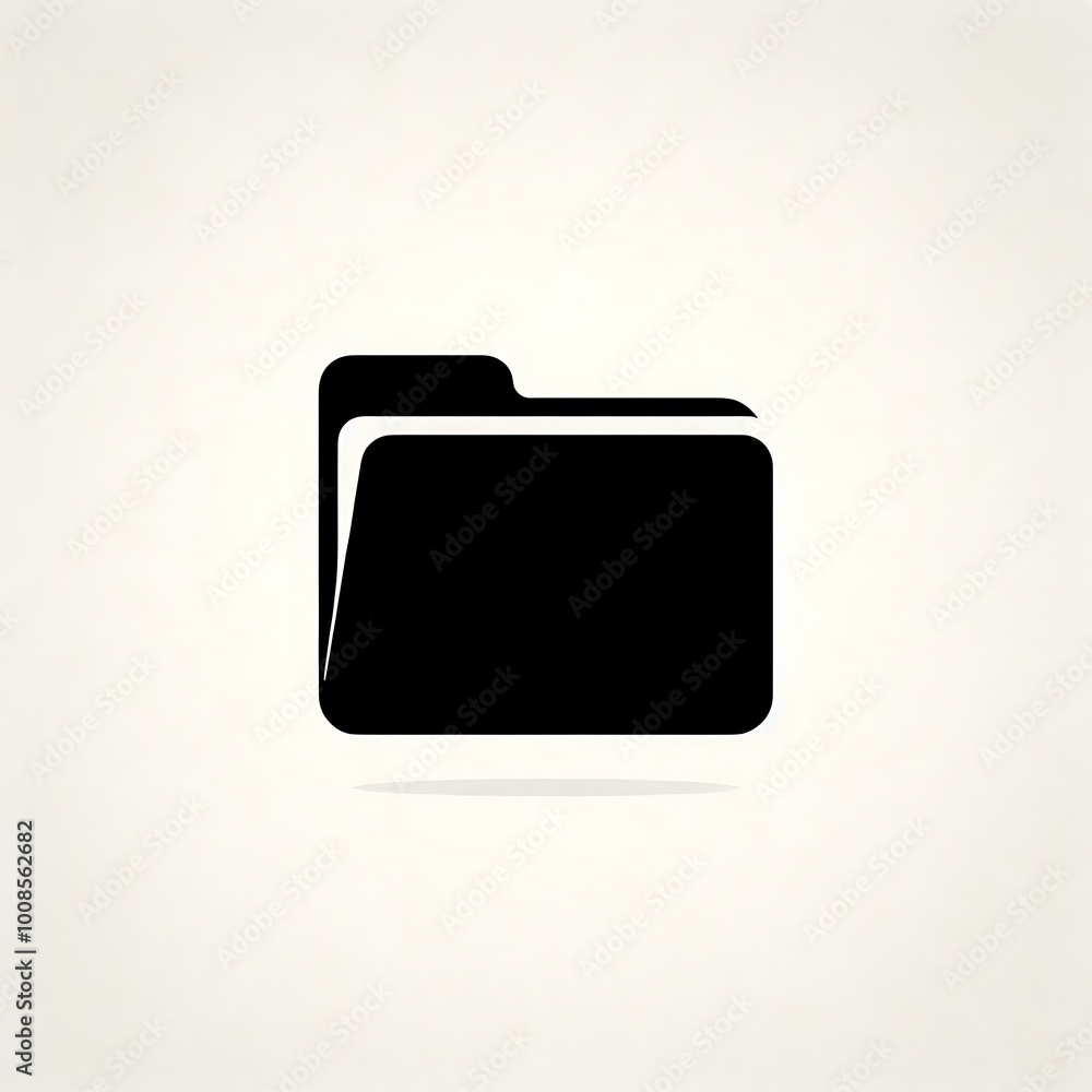 Minimalist Folder Icon Minimalist Folder Icon