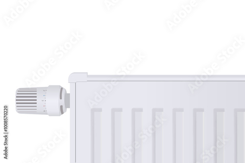 Adjustable heating radiator showing cost savings