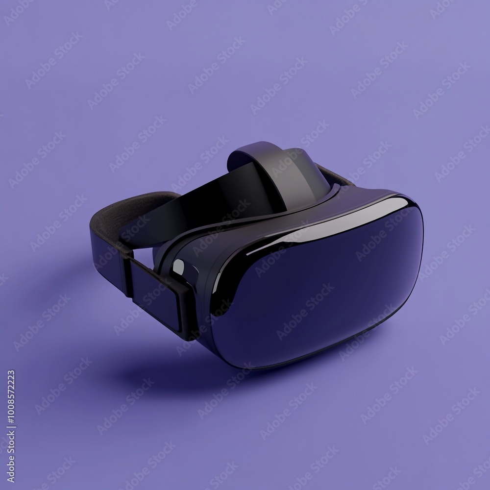 3D Virtual Reality Goggles Icon: Headset for Immersive Experience Illustration Logo 3D Virtual Reality Goggles Icon: Headset for Immersive Experience Illustration Logo