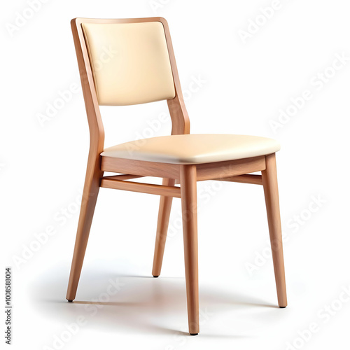 Wallpaper Mural chair on white background Torontodigital.ca