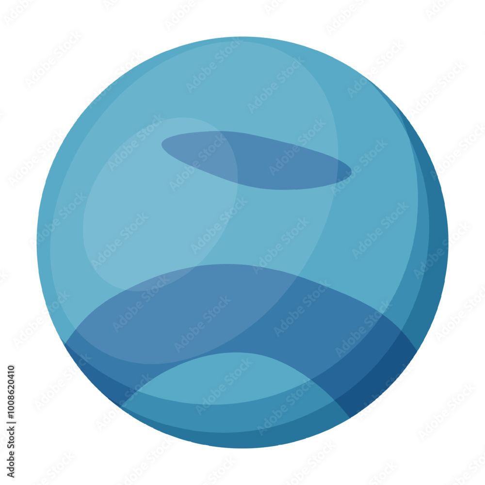 Blue planet of solar system. Uranus planet isolated transparent background. Uranus template design. EPS 10 Blue planet of solar system. Uranus planet isolated transparent background. Uranus template design. EPS 10