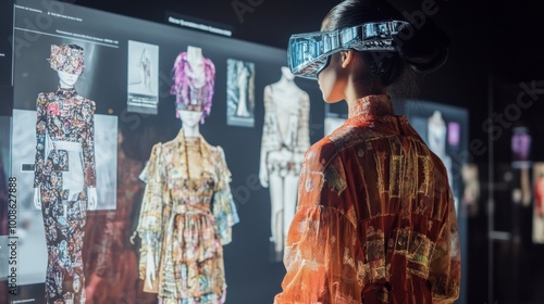 Fashion Designer Using AR Technology for Preview