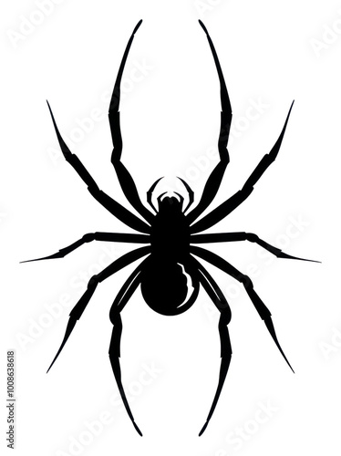 PNG Spider silhouette clip art spider invertebrate arachnid.