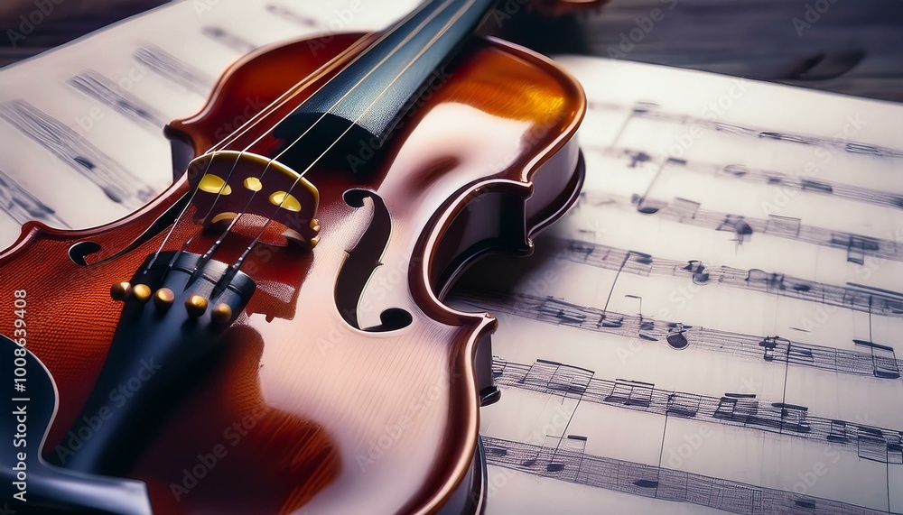 Fototapeta premium Geige Violine