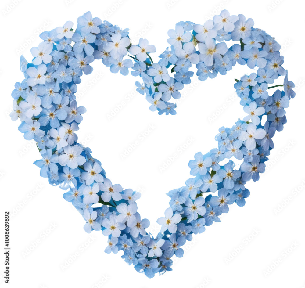 PNG Floral frame forgetmenot flower jewelry nature shape. PNG Floral frame forgetmenot flower jewelry nature shape.