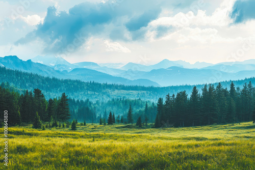 Lands of National park.