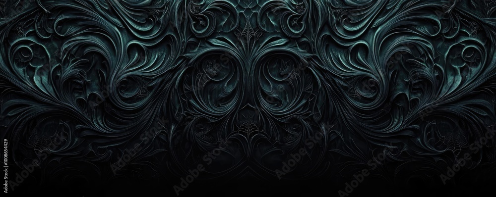 Intricate dark abstract design featuring flowing swirls and patterns, perfect for backgrounds or artistic projects. Intricate dark abstract design featuring flowing swirls and patterns, perfect for backgrounds or artistic projects.