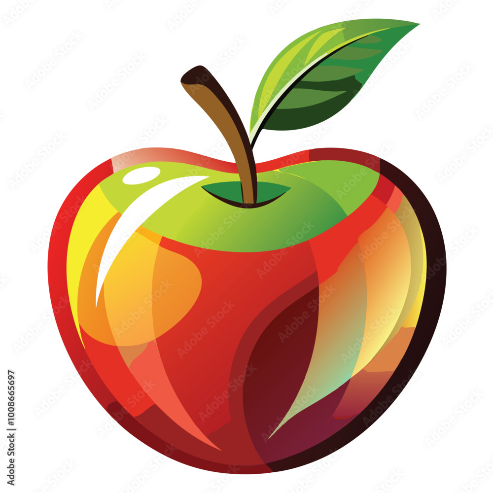 custom made wallpaper toronto digitalVector Illustration Of Apple.