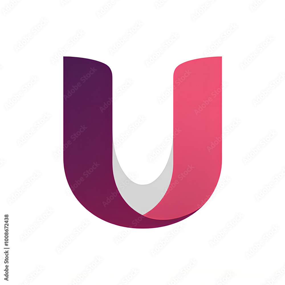 modern logo embodies the shape of the capital letter U modern logo embodies the shape of the capital letter U