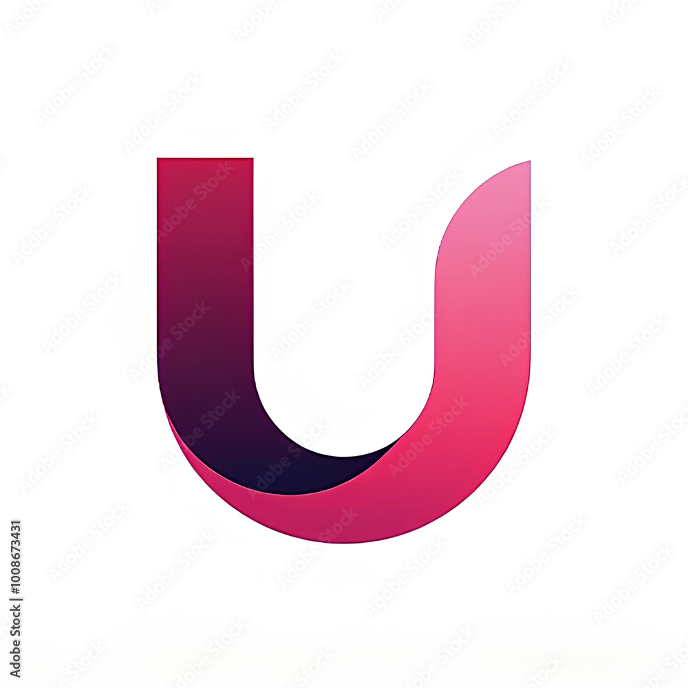 modern logo embodies the shape of the capital letter U modern logo embodies the shape of the capital letter U
