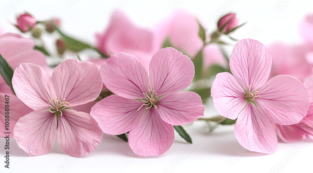 a group of pink flowers
a group of pink flowers