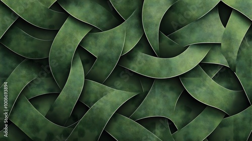 abstract background with leaves