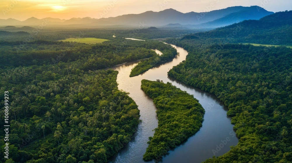 The natural beauty of Sai Yok National Park, with its scenic rivers and dense jungle. The natural beauty of Sai Yok National Park, with its scenic rivers and dense jungle.