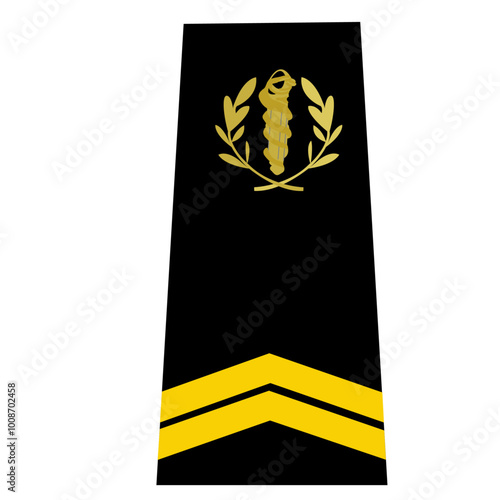Galon du service de santé des armées de terre française: Militaire du rang: Sergent