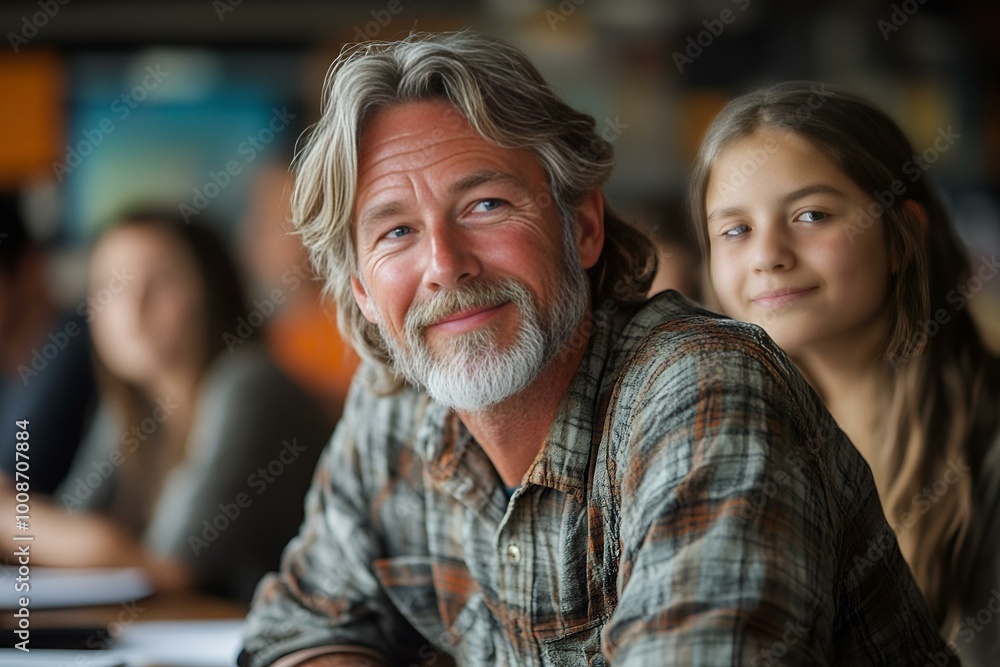 a person and child sitting in a room a person and child sitting in a room