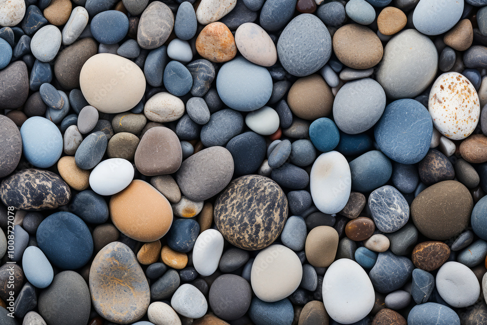 Processed collage of sea shore pebbles texture. Background for banner, backdrop or texture Processed collage of sea shore pebbles texture. Background for banner, backdrop or texture