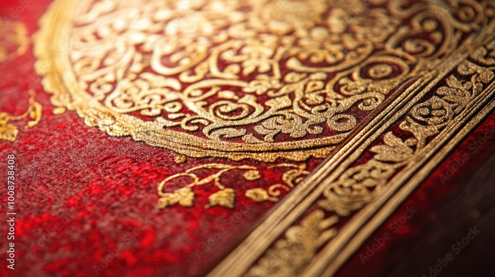 Close-up of an ornate South Asian restaurant menu with traditional font and artwork. No people, copy space available Close-up of an ornate South Asian restaurant menu with traditional font and artwork. No people, copy space available
