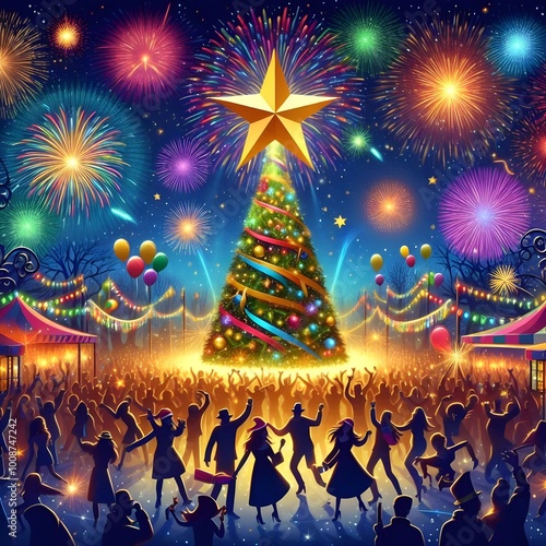 new year fireworks