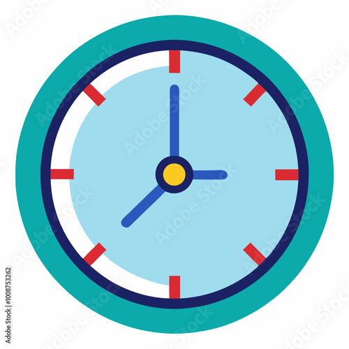 vector illustration of clock Free Download vector illustration of clock - GFXLoad