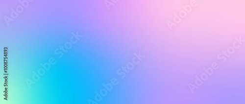 Abstract pastel holographic blurred gradient background texture.Colorful digital soft noise effect.Multicolor vintage retro design.Retro-futuristic wave.Vector.