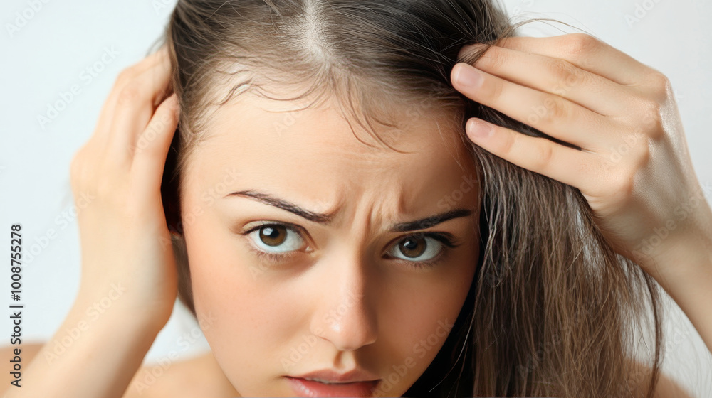 The young woman was worried about her hair falling out. She had been brushing her hair and noticed a lot of hair coming out. She was concerned about losing her hair and was looking for solutions. The young woman was worried about her hair falling out. She had been brushing her hair and noticed a lot of hair coming out. She was concerned about losing her hair and was looking for solutions.