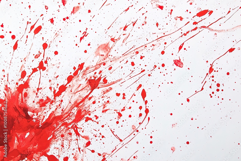 Drop of red blood isolated on white background
Drop of red blood isolated on white background
