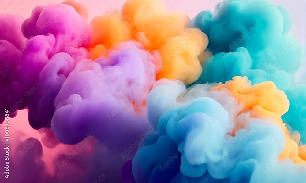 Abstract Colorful Smoke Abstract Colorful Smoke