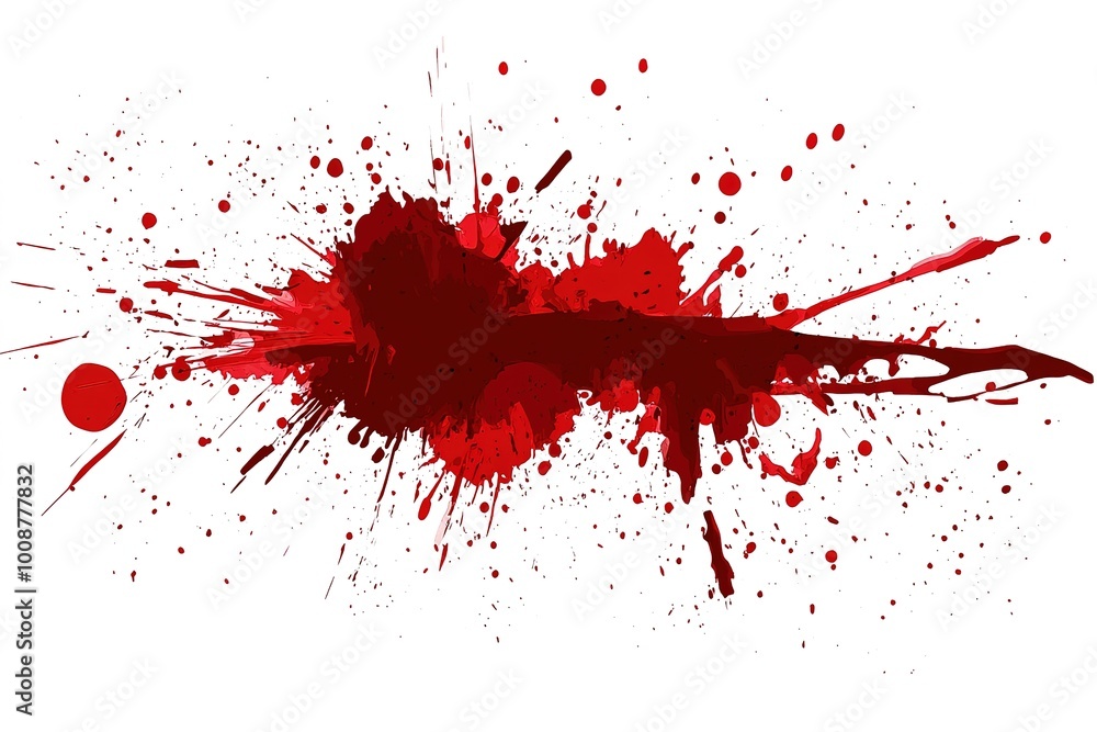 Collection of dripping red blood splash with clipping path, Horror and emergency concept, Isolated on white background and clipping path.
Collection of dripping red blood splash with clipping path, Horror and emergency concept, Isolated on white background and clipping path.