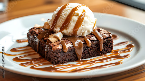 Indulgent Chocolate Brownie photo