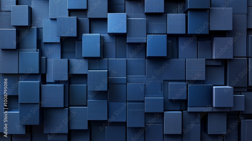 database migration, 3d blocks, abstract render, dark navy, dark blue database migration, 3d blocks, abstract render, dark navy, dark blue