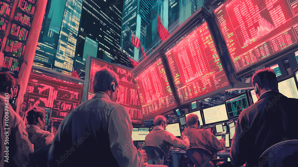 Generative AI, Panic on the Trading Floor: Stock Prices Plummet as Red Alerts Flash Generative AI, Panic on the Trading Floor: Stock Prices Plummet as Red Alerts Flash