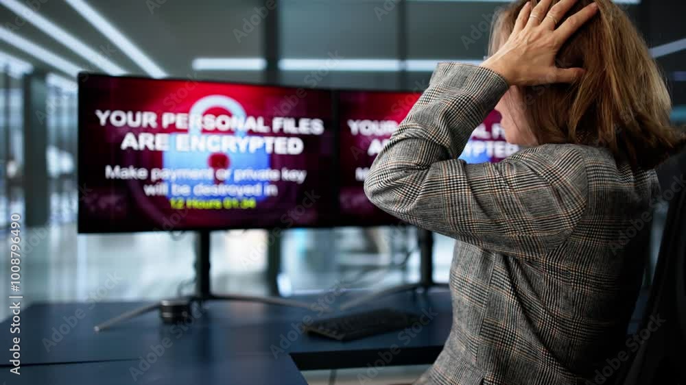 Ransomware Cyber Malware Attack Ransomware Cyber Malware Attack
