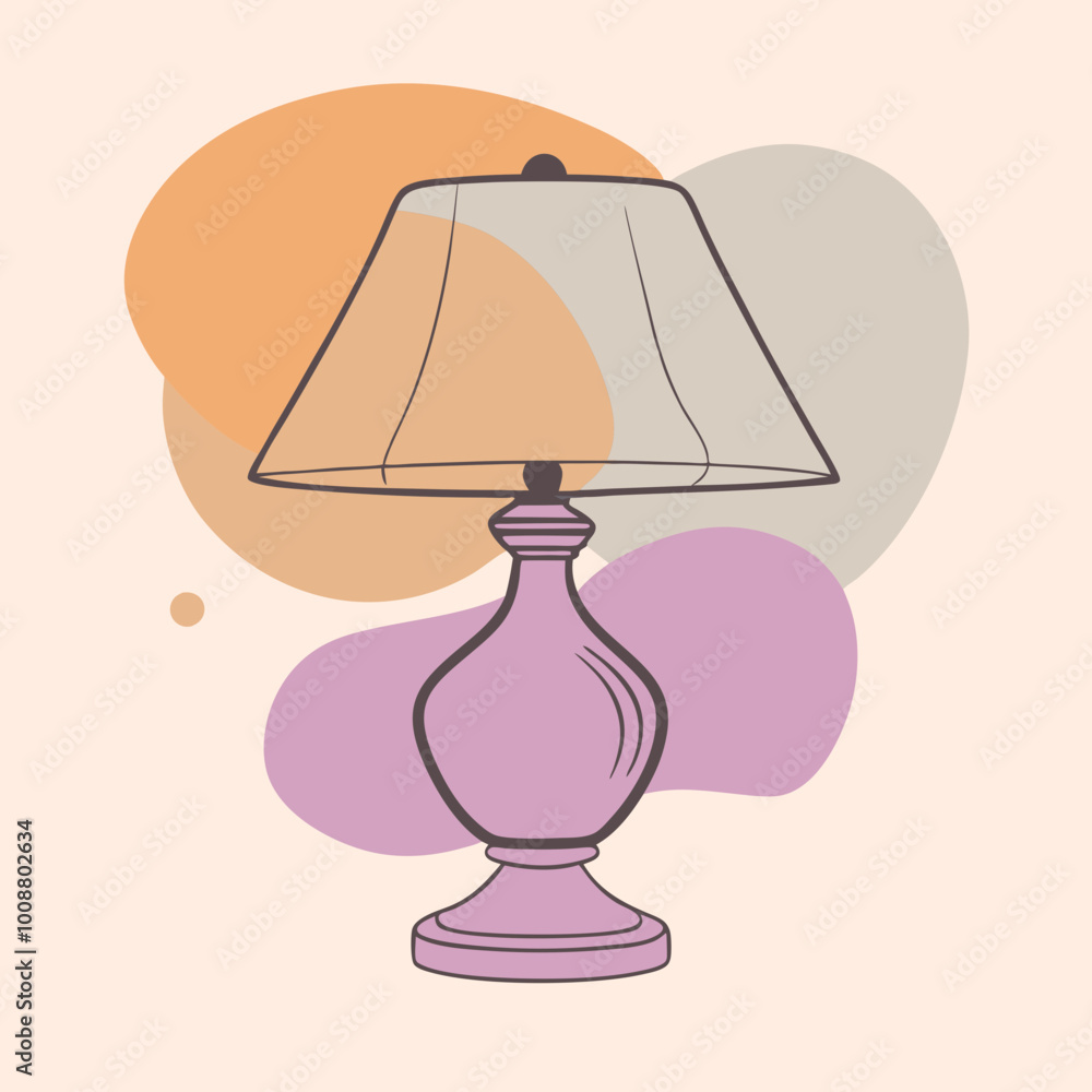 Obraz premium lamp light vect or illustration